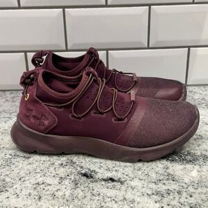 Under Armour Womens Burgundy Running Shoes Sneakers Size 7.5 Athletic‎